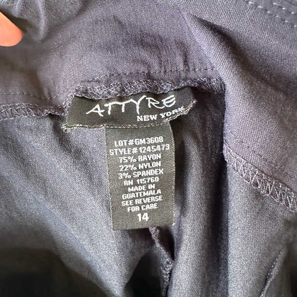 Attyre Deep Blue Skirt - Picture 2 of 7